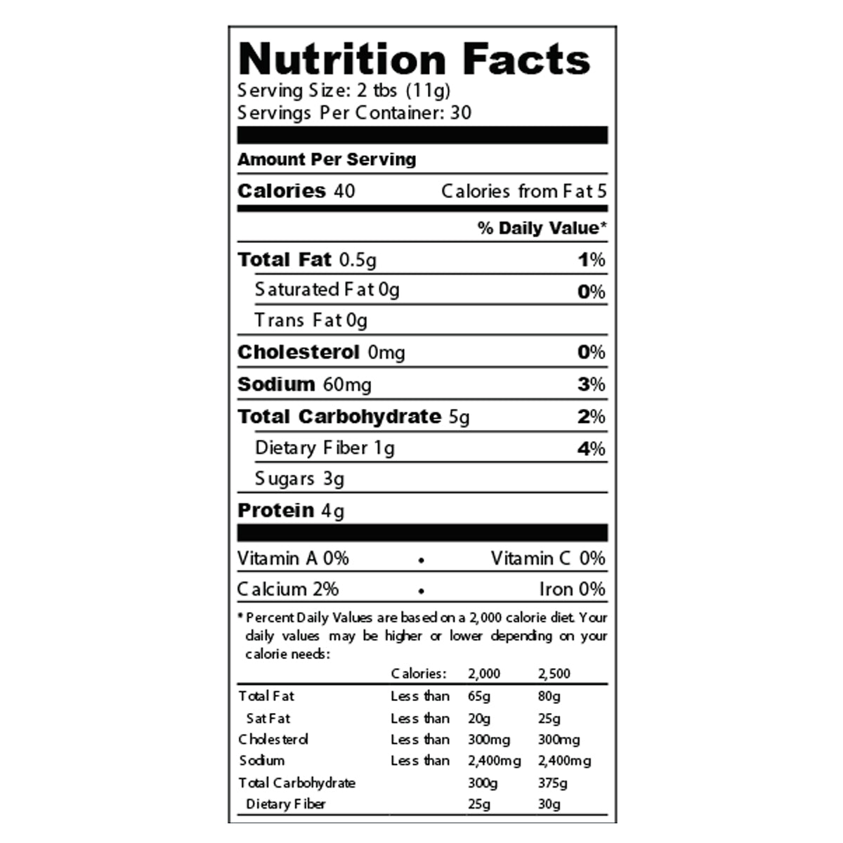nutfacts